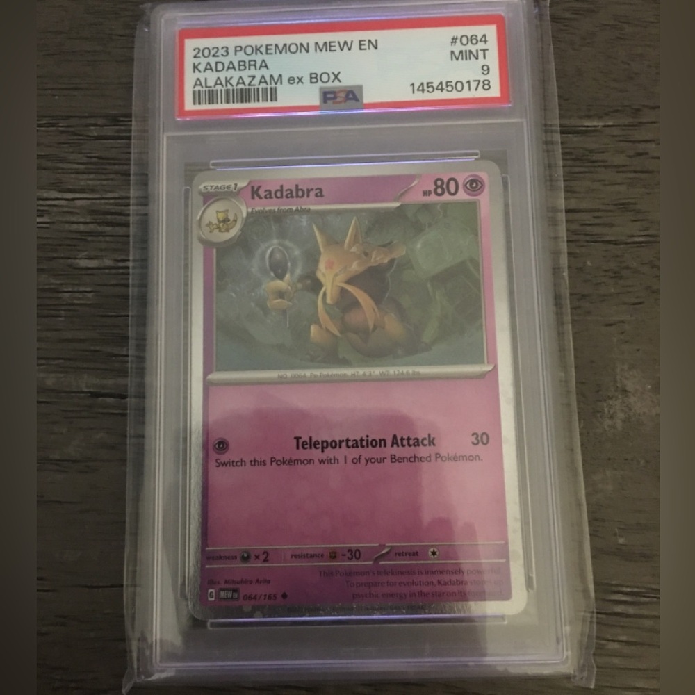 2023 SV:151 Kadabra (Cosmos Holo) Trading Card - PSA Graded Mint 9